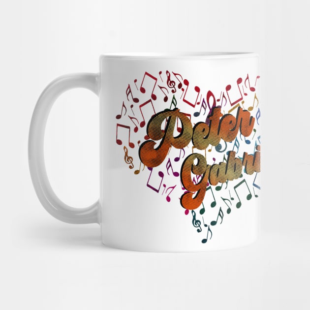 Colorful Heart Tone-Peter Gabriel by CreatenewARTees